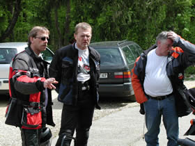 von links: Christoph, Karlheinz, Jürgen