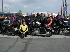 Gruppenbild in Bruchsal  - immer noch ohne Dame ;-)