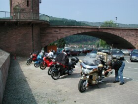 1. Stopp in Wertheim