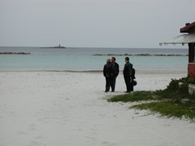Am Strand von Alghero