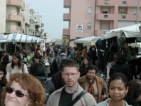 Markttag in Alghero.
