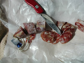 Sardische Wurst