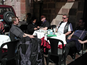 Eiscafé in Bosa