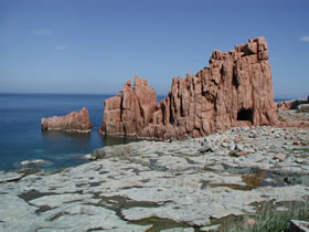 Strand von Arbatax