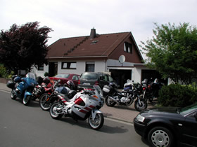 Treffen zur Abfahrt in Westhofen