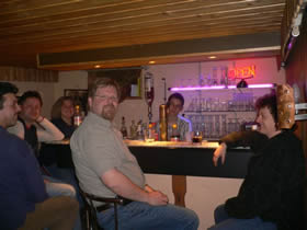 ...zur vorgerückten Stunde in der Weber´schen Bar...