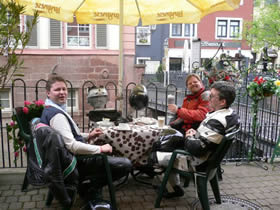 Café in Saarburg