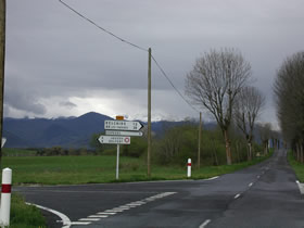Strasse nach Andorra