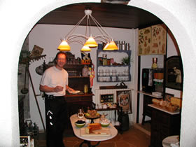Frühstück in Carcassonne