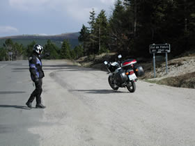 Auf dem Col de Finals (1540 m)