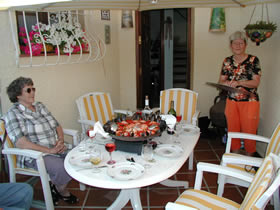 Paella bei den Hucks