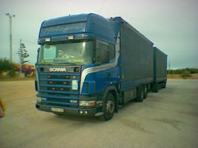 Scania der Spediton Metzger