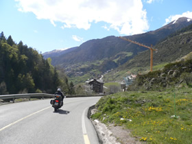 Abfahrt vom Pas de la Casa