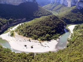 Ardéche-Schleife