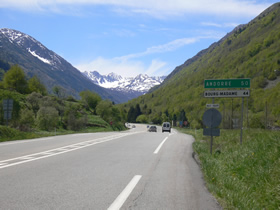 Auf dem Weg nach Andorra