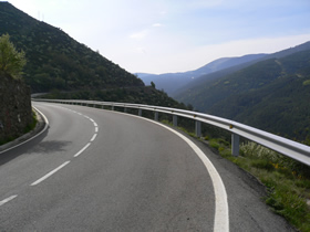 Kurvenfahrt