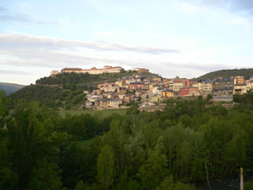 Blick aus dem Zimmer auf Seu d´Urgell