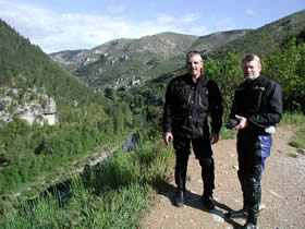 Stopp an Aussichtpunkten der Tarnschlucht