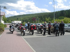 Treffen auf dem Autohof Wertheim