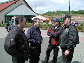 Treffen auf dem Autohof Wertheim