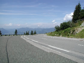 Unterwegs auf der Rossfeldhöhenstraße