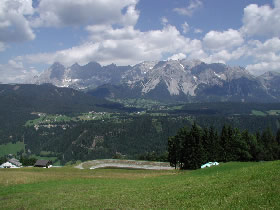 Blick vom Parkplatz