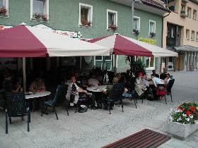 Eiscafé in Werfen