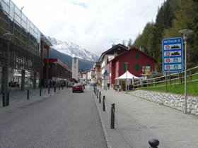 Brennerpass - Genze nach Italien 